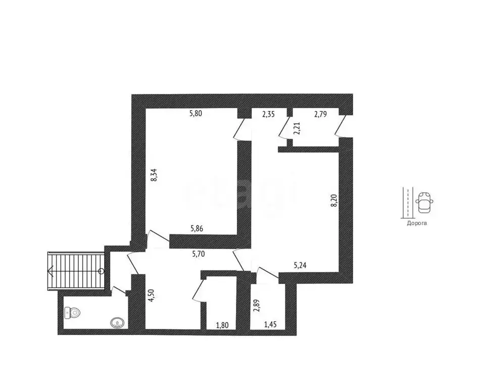 Торговая площадь (134 м) - Фото 1