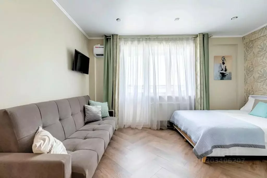 1-к кв. Татарстан, Казань ул. Бари Галеева, 8Ак2 (32.0 м) - Фото 1