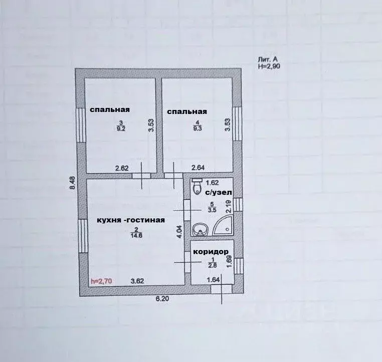 Дом в Краснодарский край, Красноармейский район, Новомышастовское ... - Фото 1