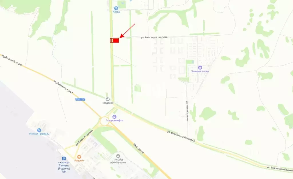 Участок в Тюменская область, Тюмень ул. Александры Круткиной (19.4 ... - Фото 1