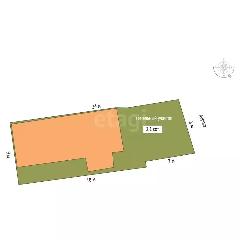 Дом в Массандра, шоссе Туристов (337 м) - Фото 2