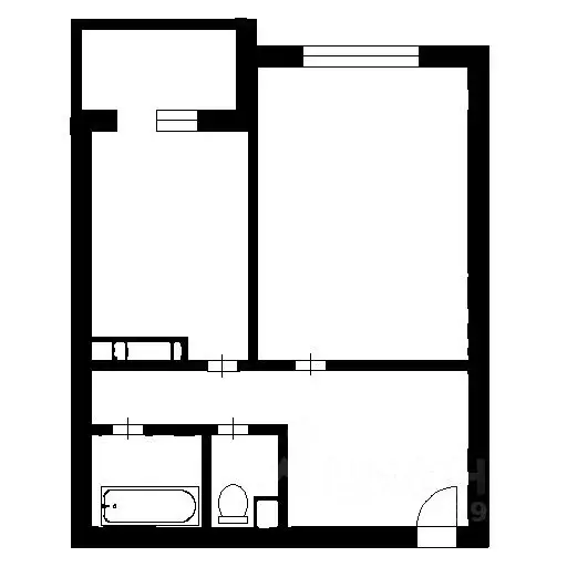 1-к кв. Московская область, Балашиха Кучино мкр, ул. Брагина, 5 (54.0 ... - Фото 2