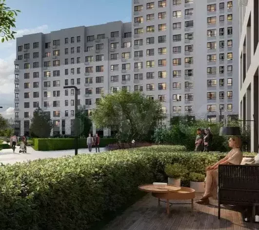 Квартира-студия, 22,5 м, 22/24 эт. - Фото 1
