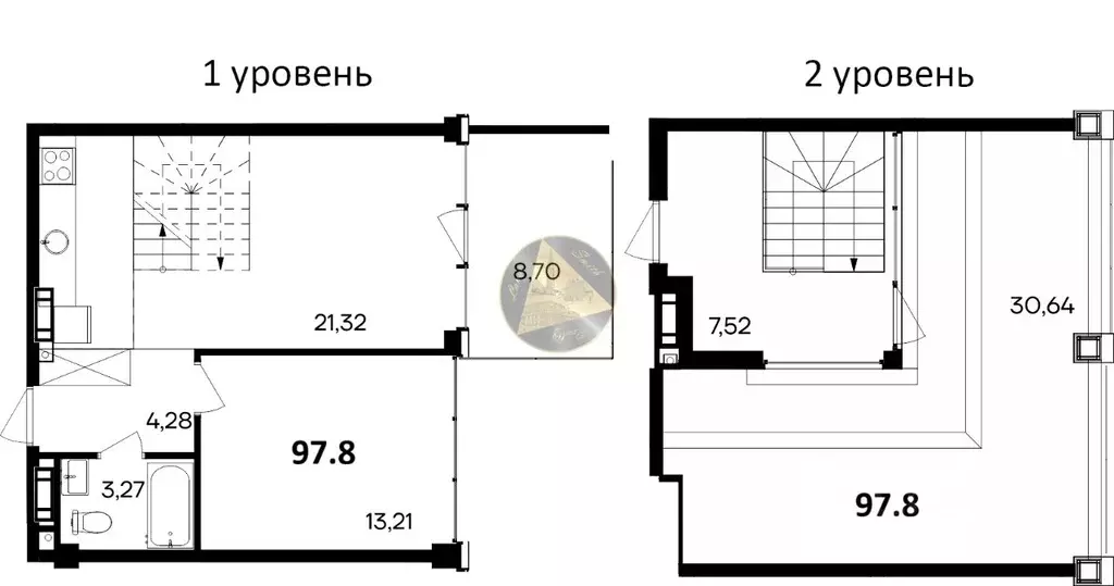 1-к кв. Крым, Сакский район, Лесновское с/пос, с. Прибрежное ул. ... - Фото 2