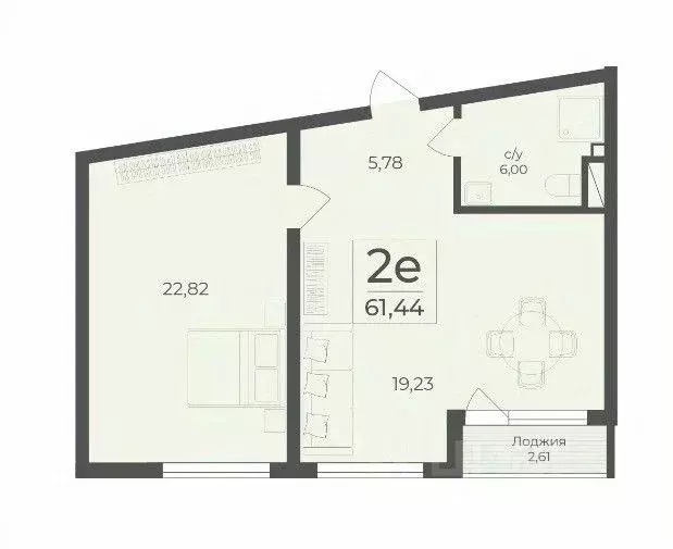 1-к кв. Крым, Алушта муниципальный округ, пос. Бондаренково ул. ... - Фото 2