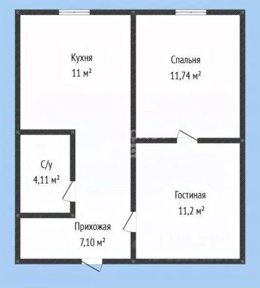 2-к кв. Дагестан, Махачкала туп. 2-й Гапцахский, 15 (45.0 м) - Фото 2