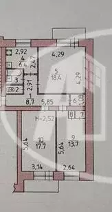 Продаётся 3-к квартира, 70.7 м - Фото 0