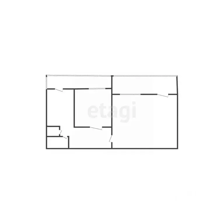 3-к кв. Курская область, Курск Хуторская ул., 16 (75.2 м) - Фото 2