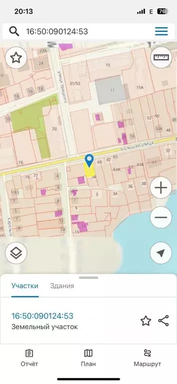 Участок в Татарстан, Казань Адмиралтейская Слобода мкр, ул. Большая ... - Фото 2