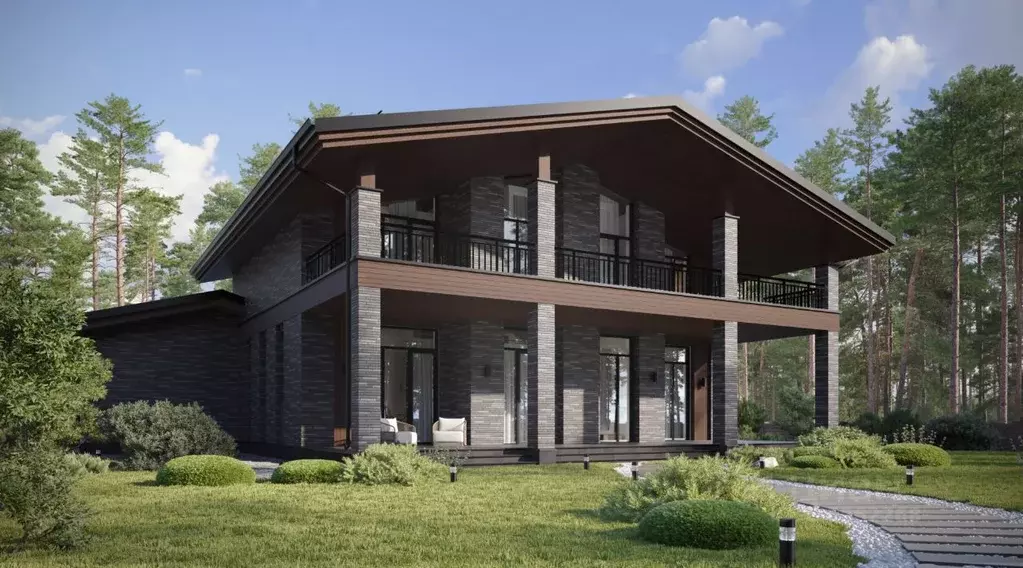 Дом в Московская область, Волоколамский муниципальный округ, Зиккурат ... - Фото 1