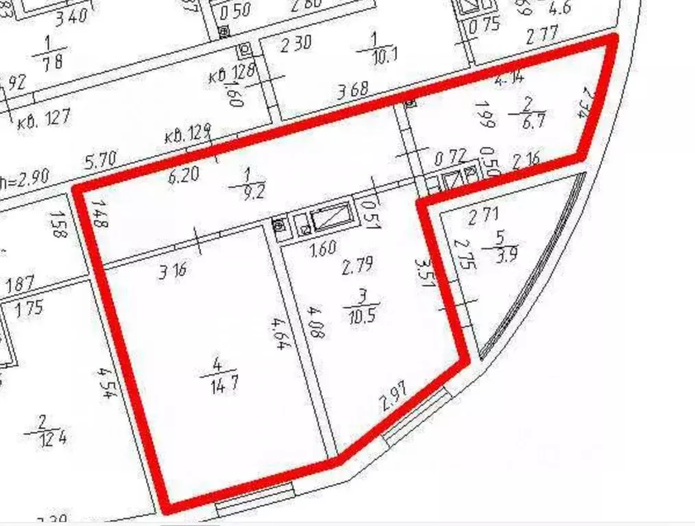 1-к кв. Краснодарский край, Краснодар Воронежская ул., 47Д (41.1 м) - Фото 2