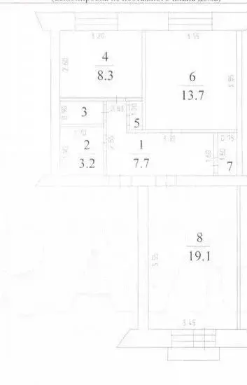 2-к кв. Кемеровская область, Кемерово Весенняя ул., 2 (56.0 м) - Фото 2