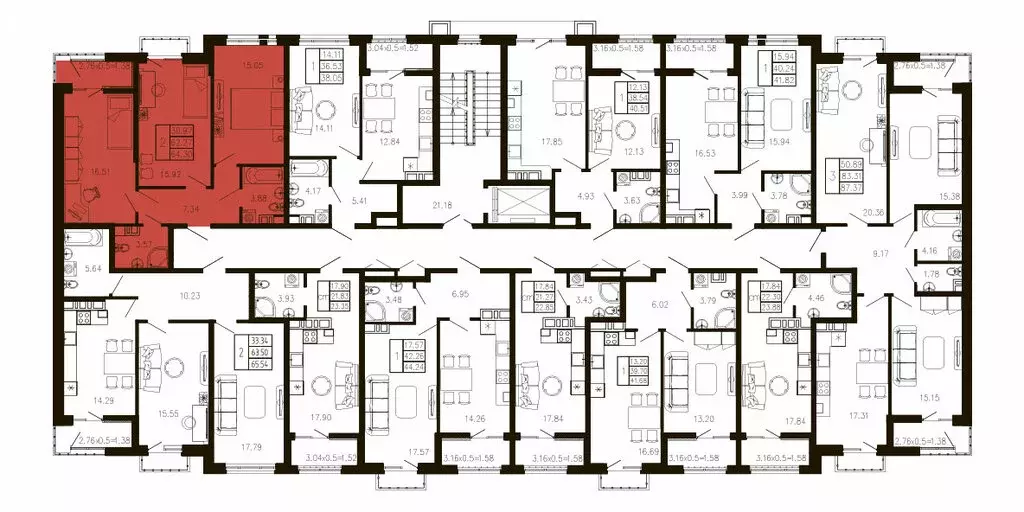 2-комнатная квартира: Кропоткин, Лесной переулок, 106 (64.3 м) - Фото 2