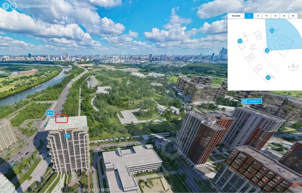 Квартира-студия: Москва, улица Нижние Мнёвники, 16к6 (74 м) - Фото 2