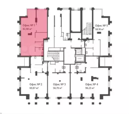 Продажа помещения свободного назначения 82 м2 - Фото 1