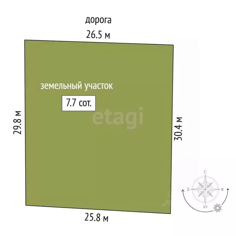 Участок в Ростовская область, Азовский район, Новоалександровское ... - Фото 2