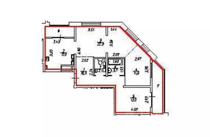4-к кв. Иркутская область, Иркутск ул. Лызина, 9 (83.0 м) - Фото 2