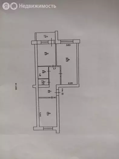 2-комнатная квартира: Туймазы, улица Победы, 2А (50.6 м) - Фото 1