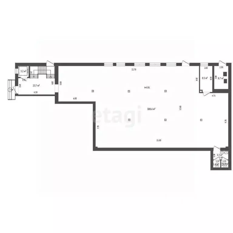 Помещение свободного назначения в Ростовская область, Ростов-на-Дону ... - Фото 2