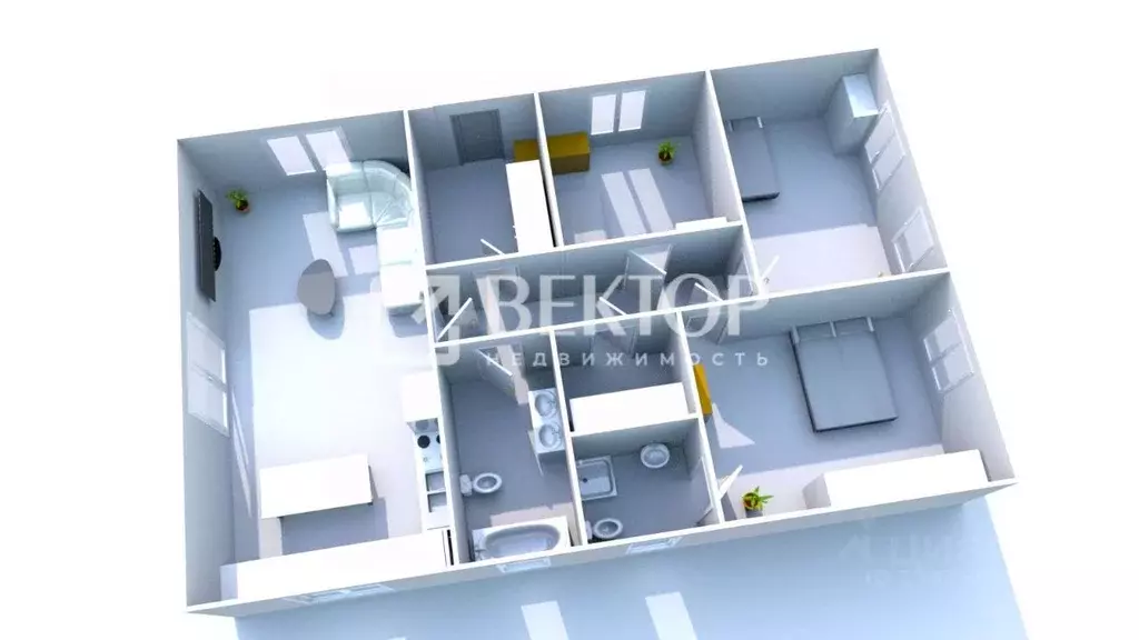 Дом в Костромская область, Костромской район, Бакшеевское с/пос, д. ... - Фото 2