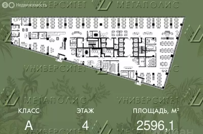 Офис (2596 м) - Фото 1