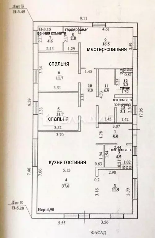 Дом в Башкортостан, Стерлитамак ул. Халтурина, 39 (135 м) - Фото 2