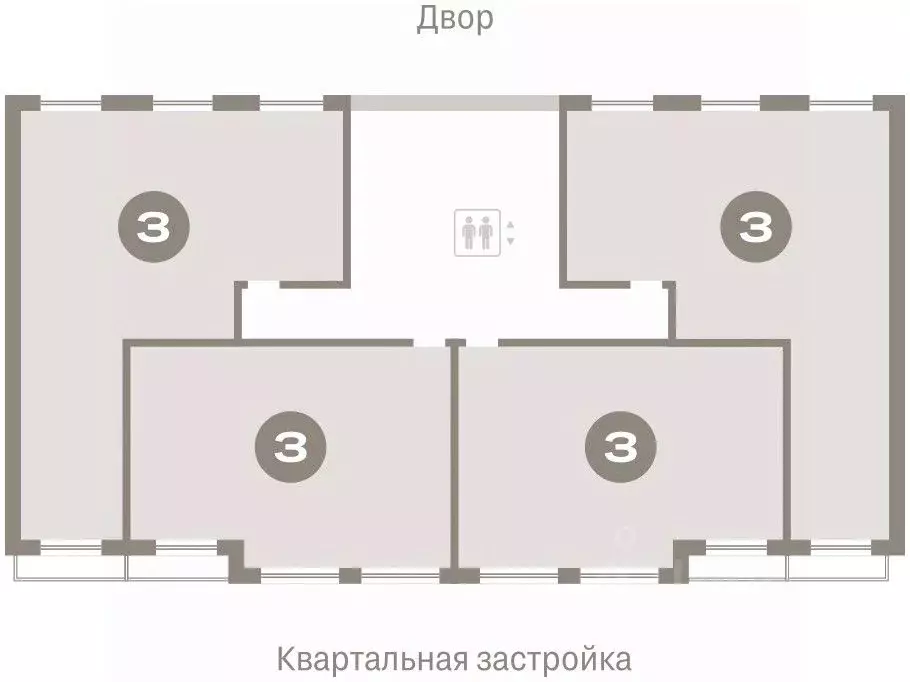 3-к кв. Новосибирская область, Новосибирск Большевистская ул., с49 ... - Фото 1