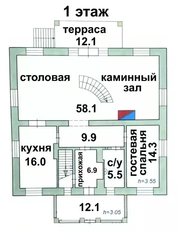 Коттедж в Тверская область, Калининский муниципальный округ, д. ... - Фото 2