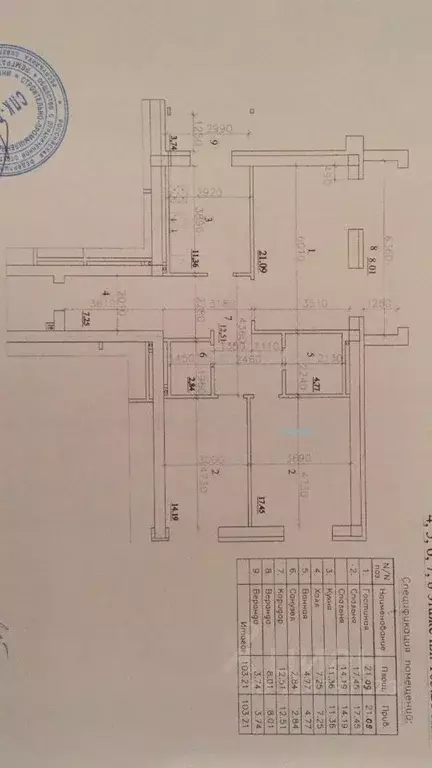 3-к кв. Северная Осетия, Владикавказ ул. Астана Кесаева, 42В (103.0 м) - Фото 2