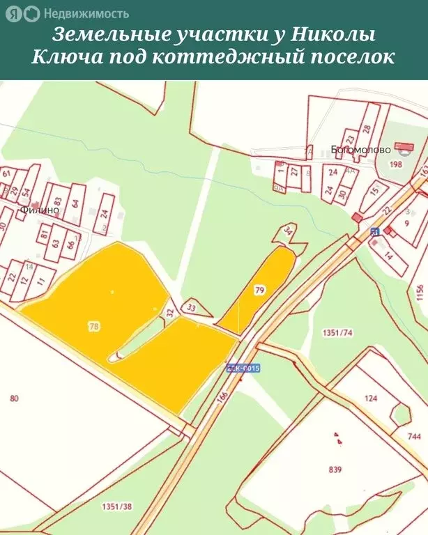 Участок в Нижегородская область, Городецкий муниципальный округ, ... - Фото 1