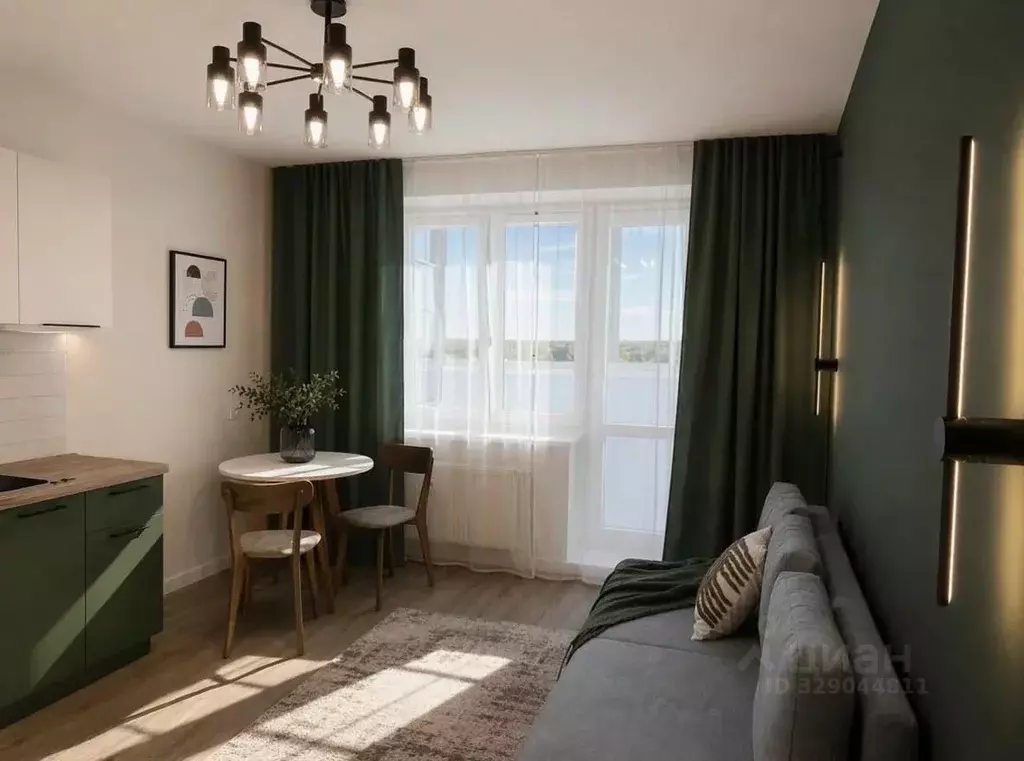 Студия Тюменская область, Тюмень ул. Монтажников, 42Б (28.7 м) - Фото 2