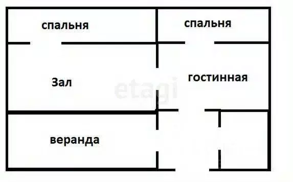 Дом в Белгородская область, Валуйский муниципальный округ, с. ... - Фото 1