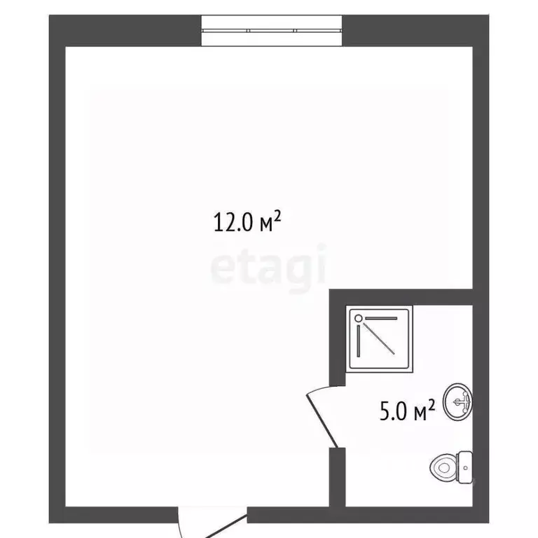 Комната Тамбовская область, Тамбов Пролетарская ул., 371 (17.0 м) - Фото 0