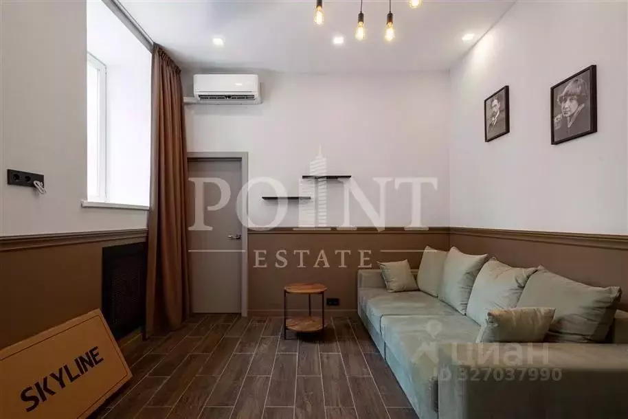 2-к кв. Москва Малый Трехсвятительский пер., 8/2С8 (34.8 м) - Фото 1