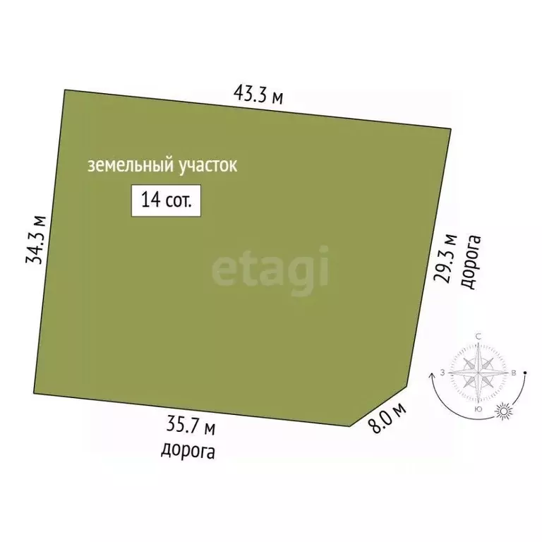 Участок в Калужская область, Жуковский муниципальный округ, Высокиничи ... - Фото 2