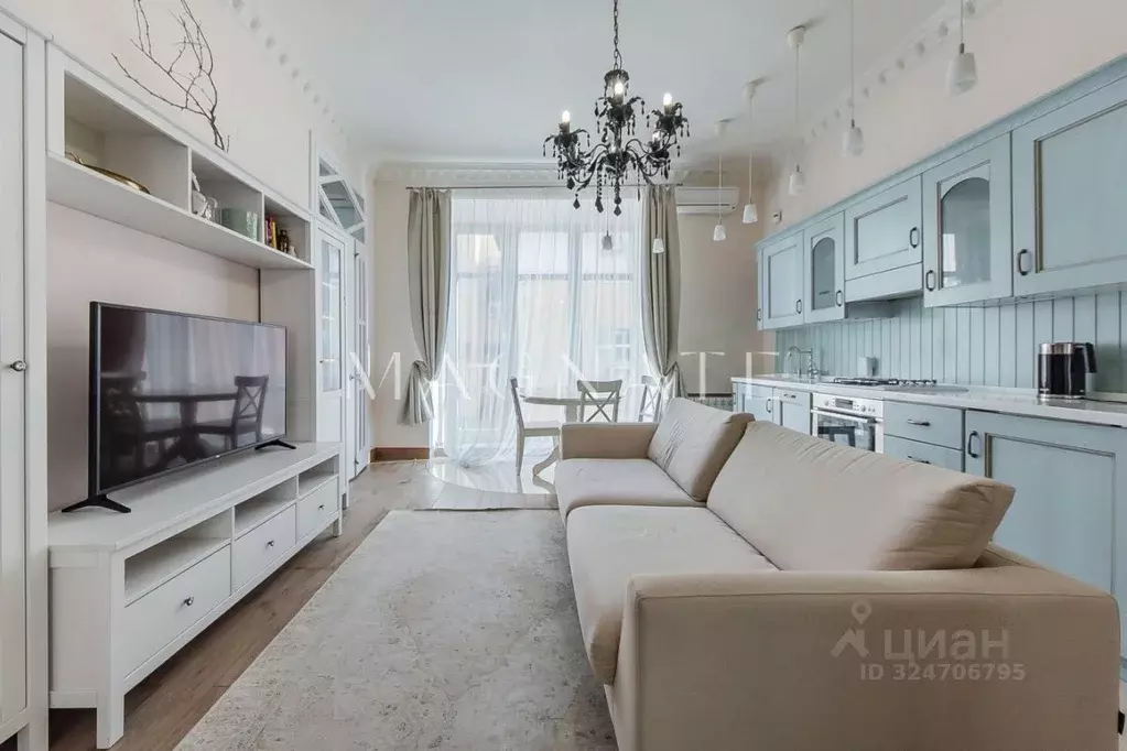 3-к кв. Москва Спасопесковский пер., 3/1С2 (64.5 м) - Фото 1