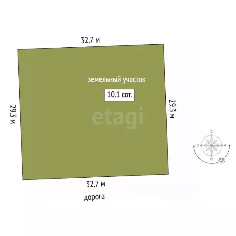 Участок в Тюменская область, Тюменский муниципальный округ, с. ... - Фото 2