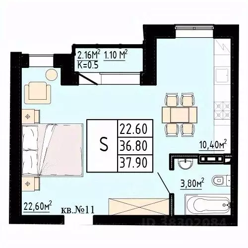 Студия Ленинградская область, Коммунар г. Гатчинский муниципальный ... - Фото 1
