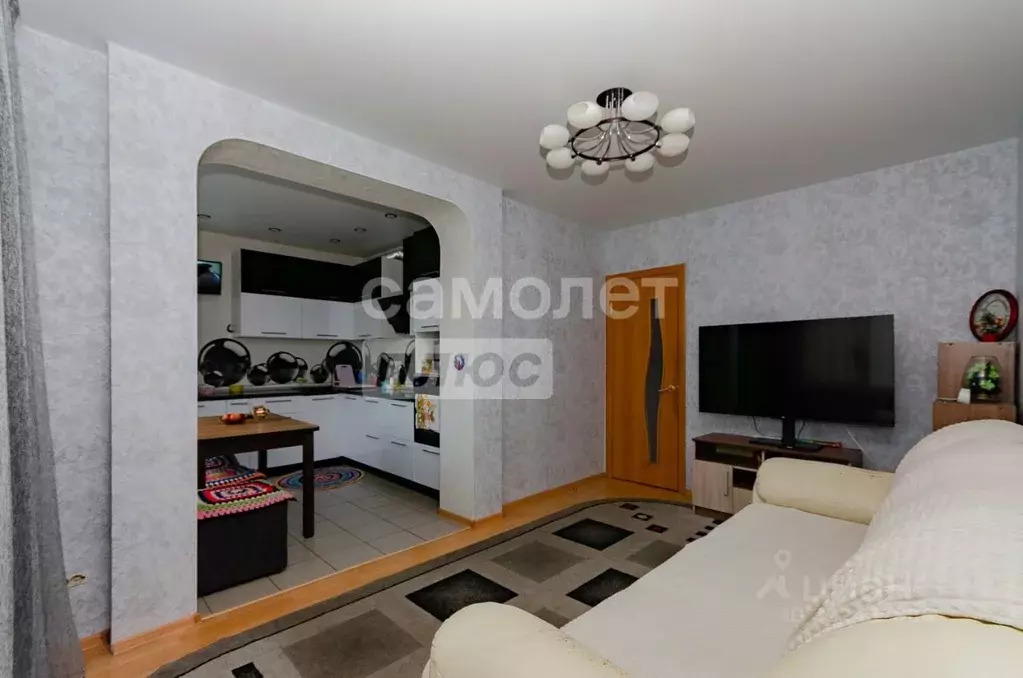 2-к кв. Челябинская область, Челябинск Октябрьская ул., 1 (74.7 м) - Фото 1