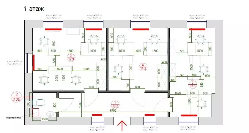 Помещение свободного назначения (63 м) - Фото 2