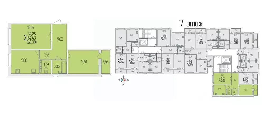 2-к кв. Белгородская область, Белгородский район, Разумное рп ул. ... - Фото 1