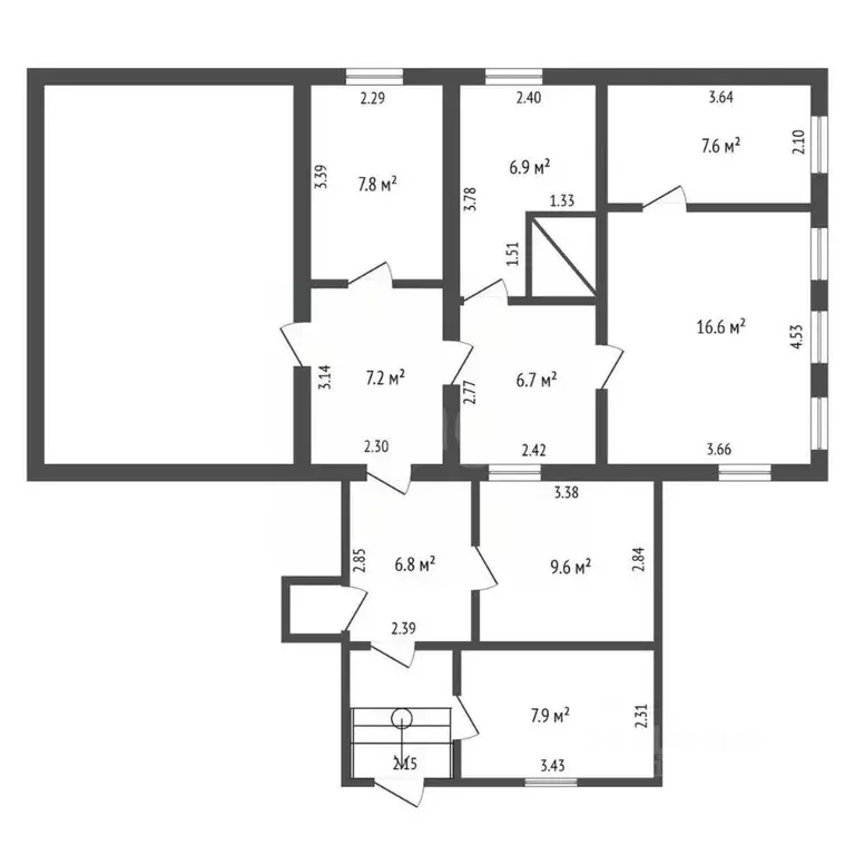 Дом в Вологодская область, Междуреченский муниципальный округ, д. ... - Фото 1