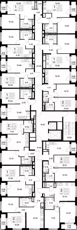 2-к кв. Владимирская область, Владимир Глоракс Октябрьский жилой ... - Фото 2