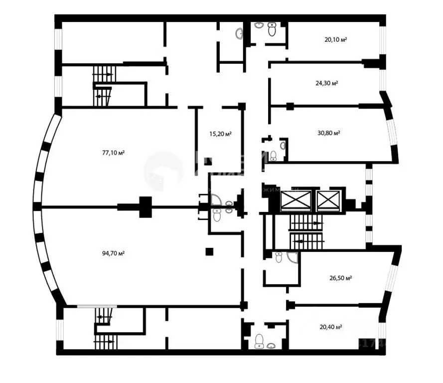 Офис в Свердловская область, Екатеринбург ул. Краснолесья, 30 (542 м) - Фото 2