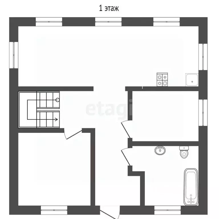 Дом в Мордовия, Саранск ул. 1-я Набережная, 80А (214 м) - Фото 2
