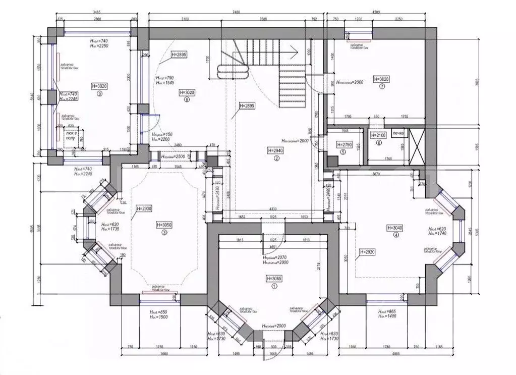 Коттедж в Москва д. Сосенки, ул. Тенистая, 22к1 (380 м) - Фото 2