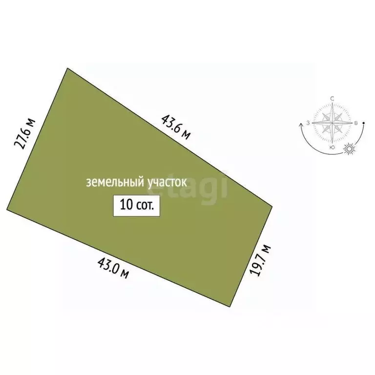 Участок в Крым, Симферопольский район, Перовское с/пос, с. ... - Фото 2