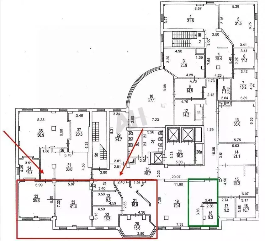 Офис в Москва ул. 3-я Ямского Поля, 18 (166 м) - Фото 2