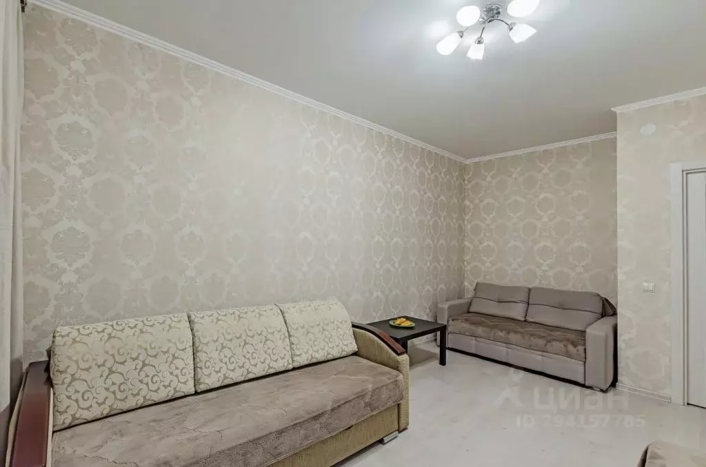 1-к кв. Татарстан, Казань ул. Родины, 24В (39.0 м) - Фото 1