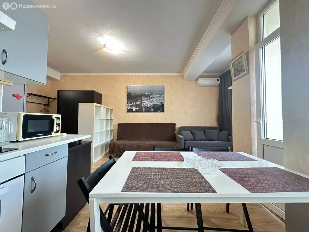 Квартира-студия: Сочи, микрорайон Мамайка, Загородная улица, 5/7 (29 ... - Фото 2